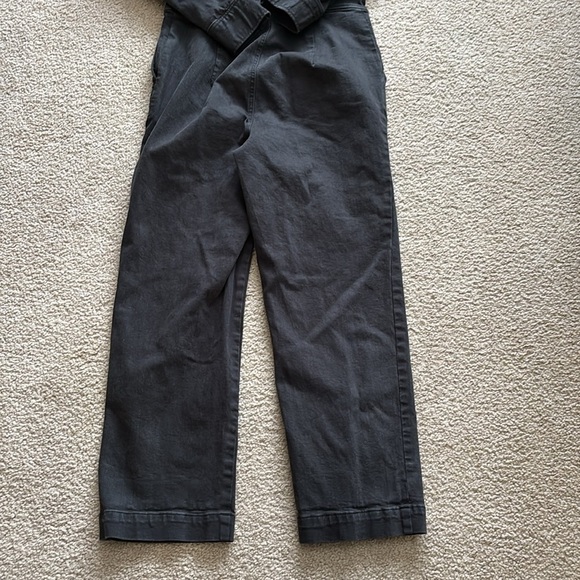 Madewell Women's Black Denim Jumpsuit size 0 - Picture 10 of 10